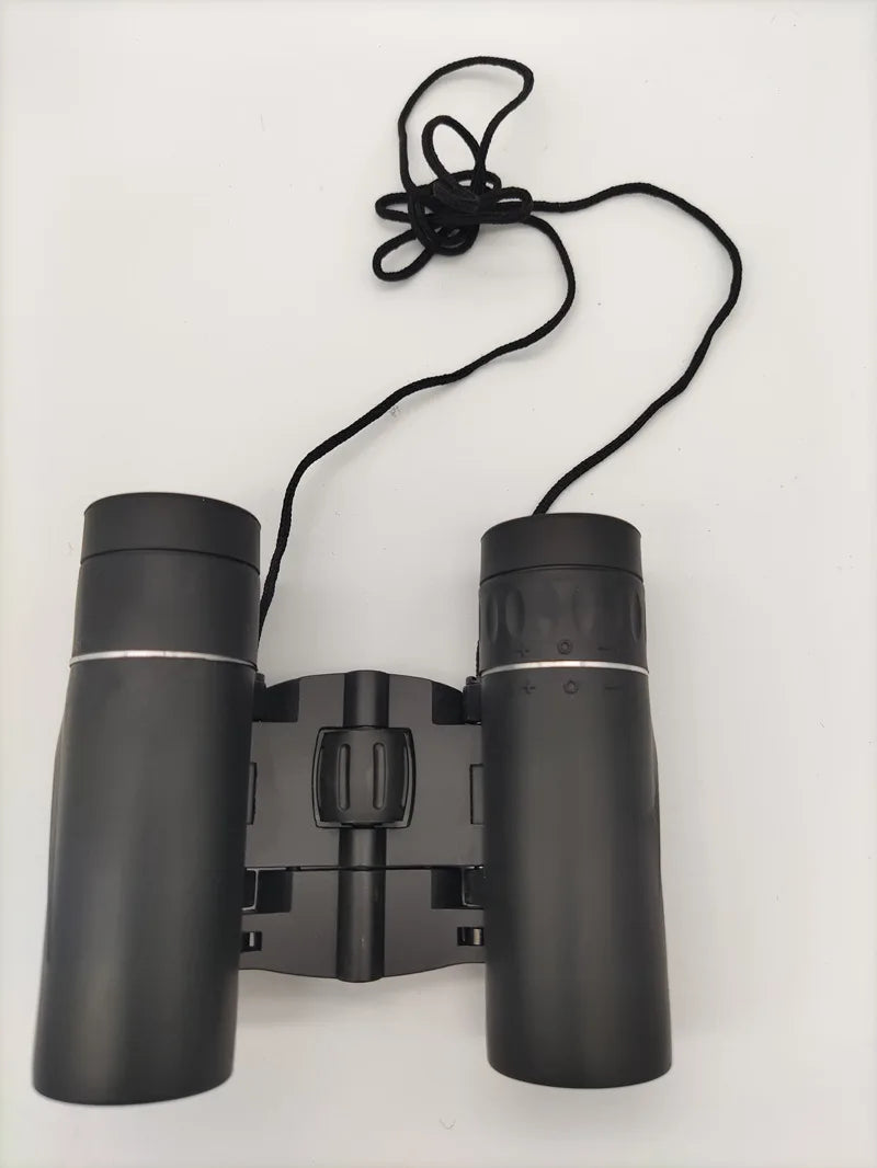 9000x25 HD Zoom Portable Powerful Binoculars Long Range BAK4 Telescope Jumelles Folding BAK4 Binoculars for Hunting Camping