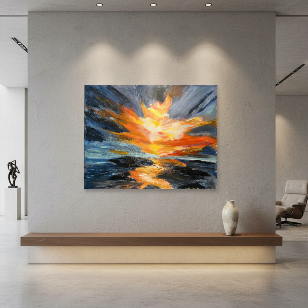Future of light 40”x50”