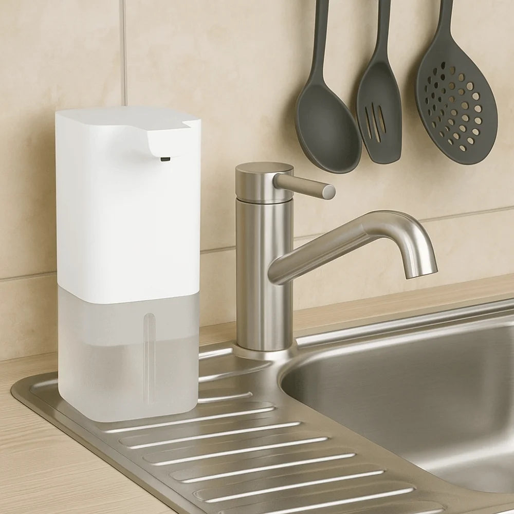 Touchless Automatic Soap Dispenser – Smart Infrared Sensor, Silent Operation, ABS Hand Sanitizer Pump