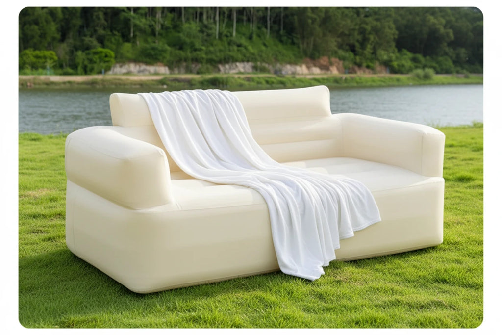 Lohas Camping Inflatable Air Sofa – Portable Waterproof Lazy Sofa for Camping, Picnic & Outdoor Relaxation