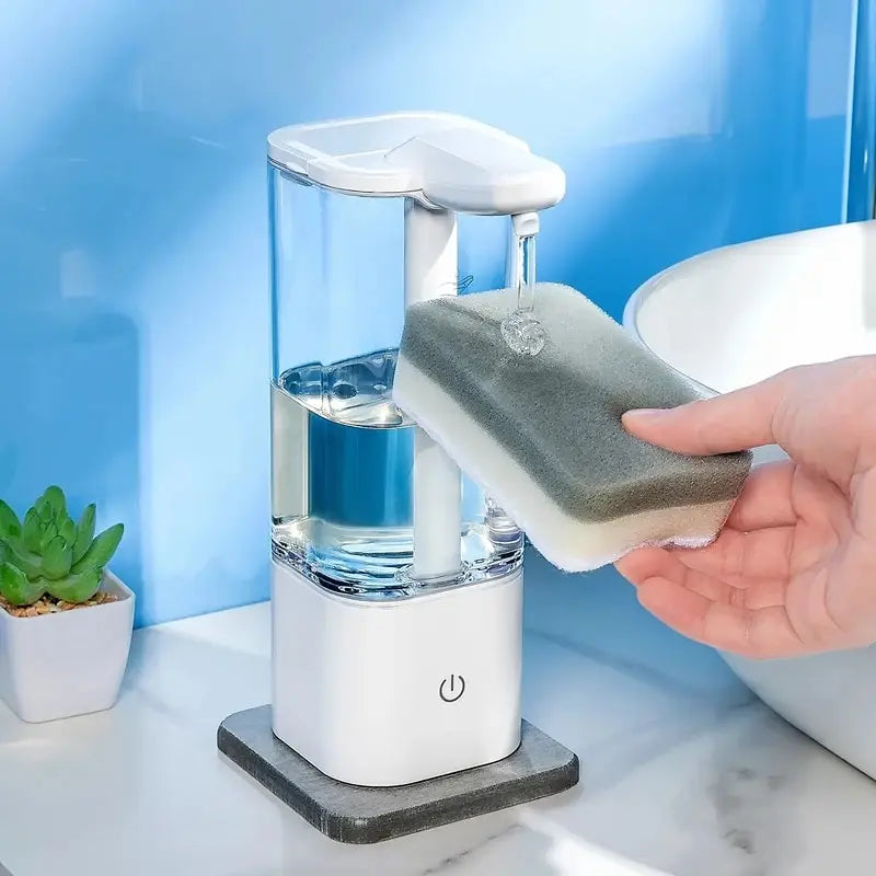 Touchless Soap Dispenser – 550ml USB-C Rechargeable, IPX5, Two-Gear Output
