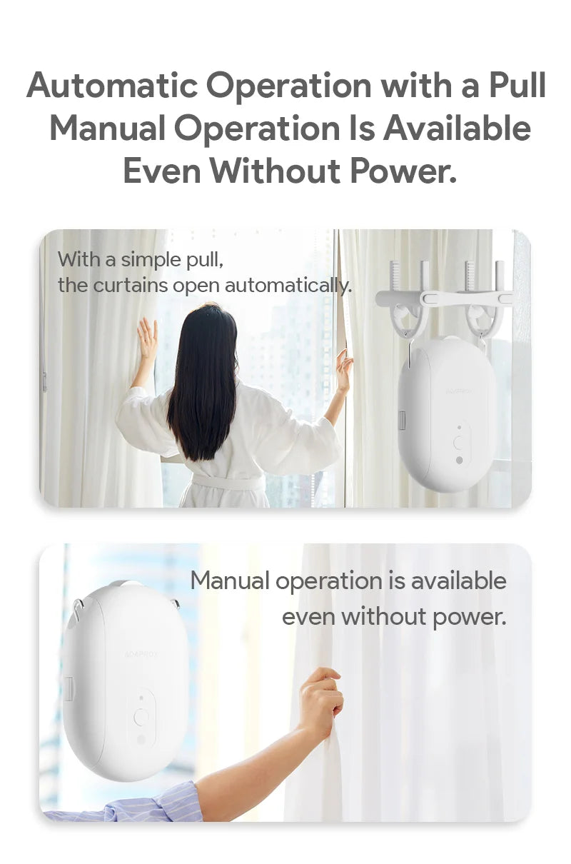 Tuya Smart Curtain Motor – Bluetooth & Zigbee, Siri, Alexa & Google