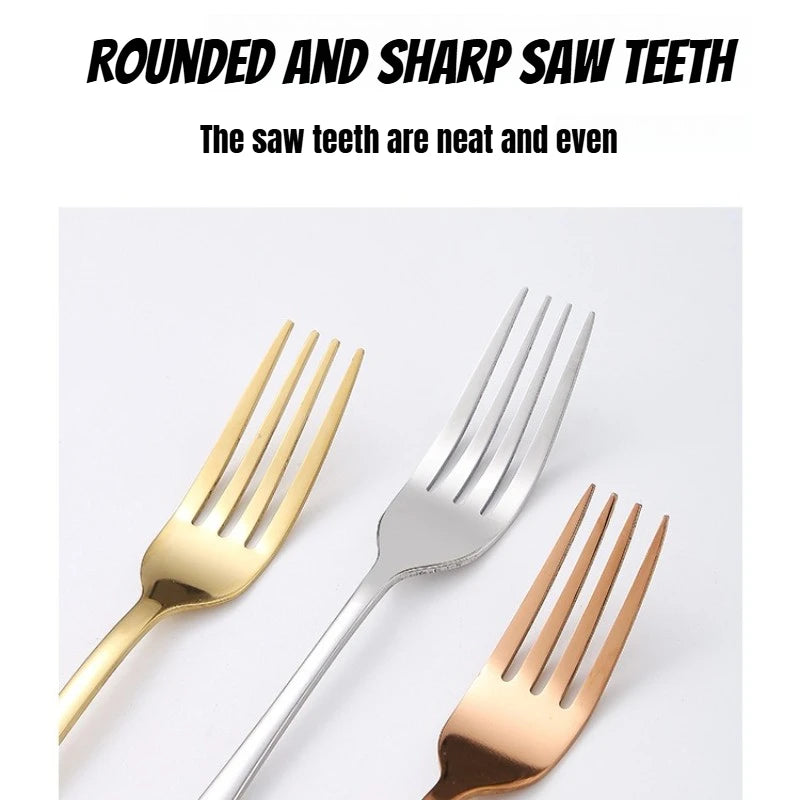 10/20Pcs Stainless Steel Outdoor Camping Cutlery Set with Storage Bag | Portable Picnic Plate Spoon Knife Fork Tong for Hiking
