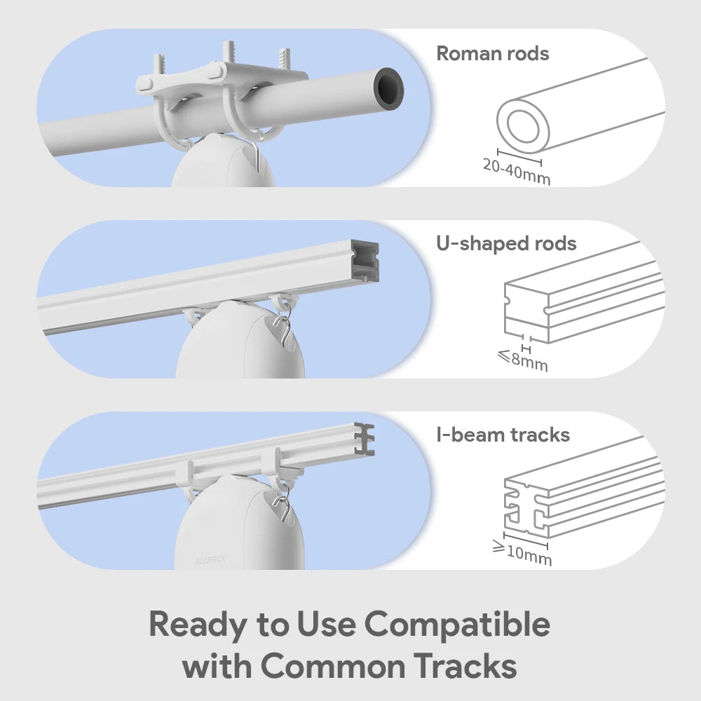 Tuya Smart Curtain Motor – Bluetooth & Zigbee, Siri, Alexa & Google