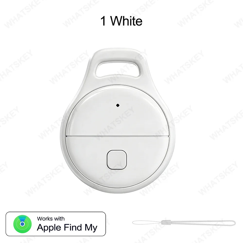 GPS Bluetooth Anti-Lost Tracker – Works with Apple Find My App, IP67 Waterproof Smart Tag for Keys, Wallet, Luggage & Bag, iOS iPhone/iPad