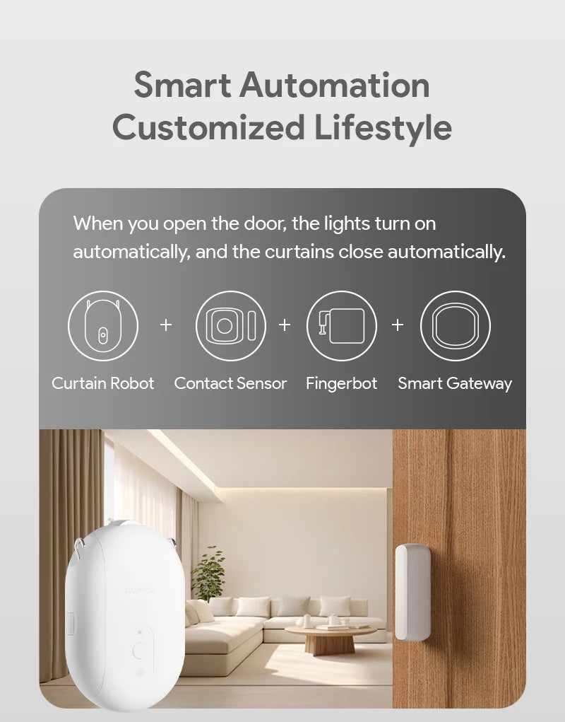 Tuya Smart Curtain Motor – Bluetooth & Zigbee, Siri, Alexa & Google