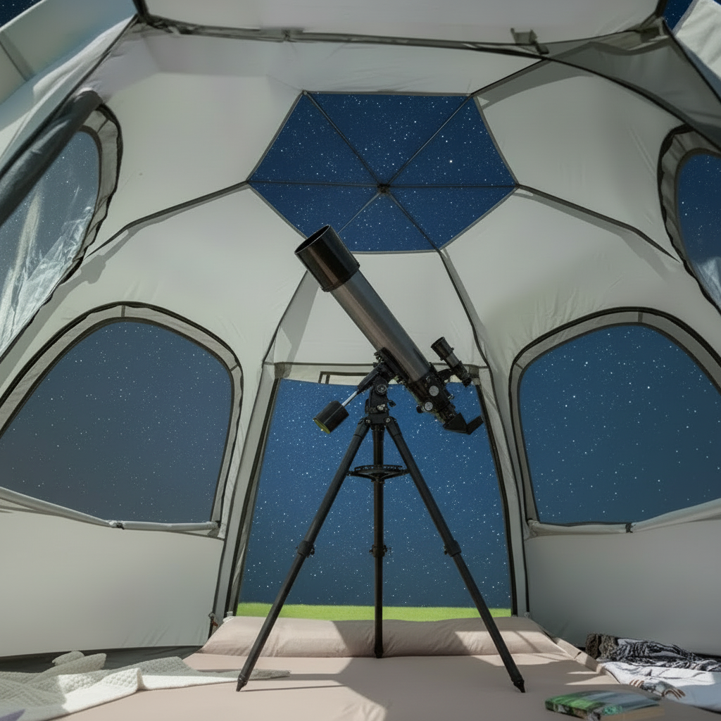 Pop-Up Camping Tent for 4-6 Person, Waterproof & Windproof Family Tent with Skylight, Quick Automatic Setup, Large Size | Pakicetus