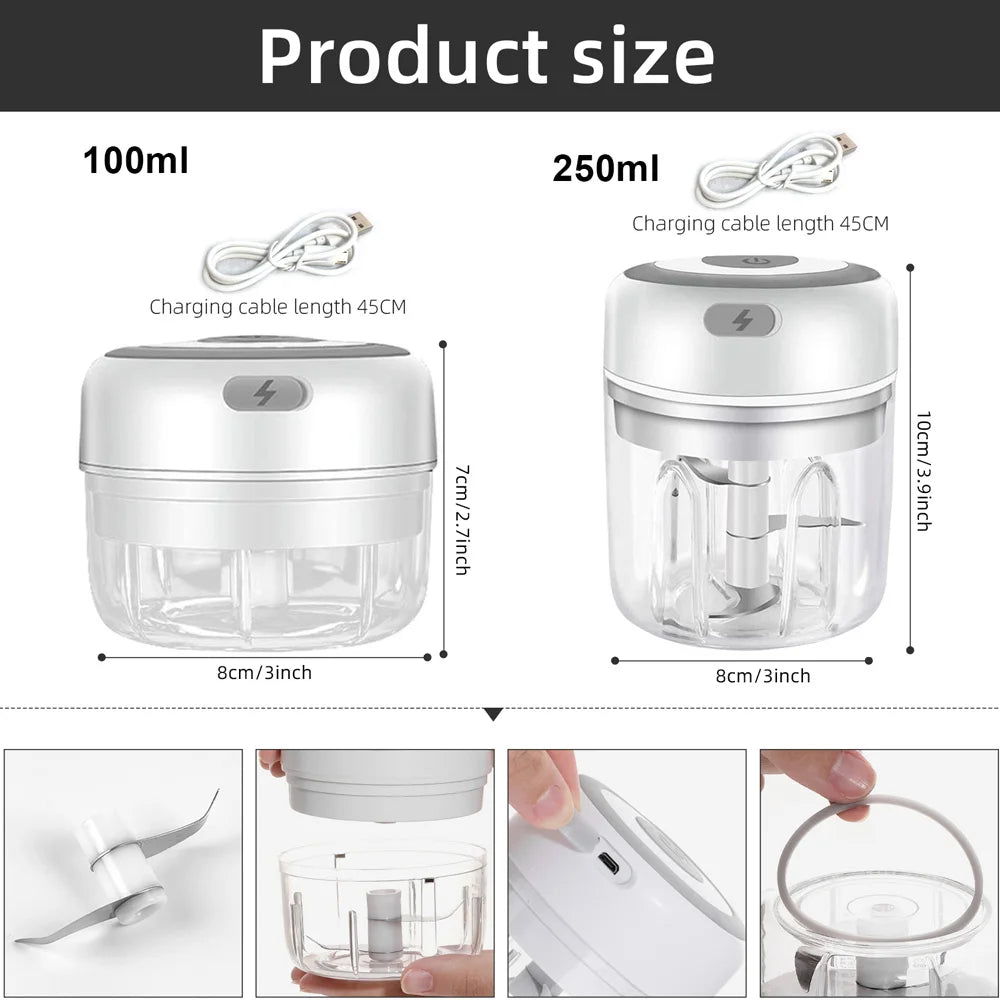 Multifunctional Vegetable Chopper with 7 Interchangeable Blades – Manual Food Slicer, Grater & Shredder