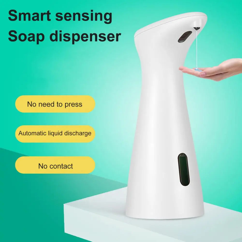 Touchless Soap Dispenser – 200ml Auto Sensor, IPX6 Waterproof, Battery Powered