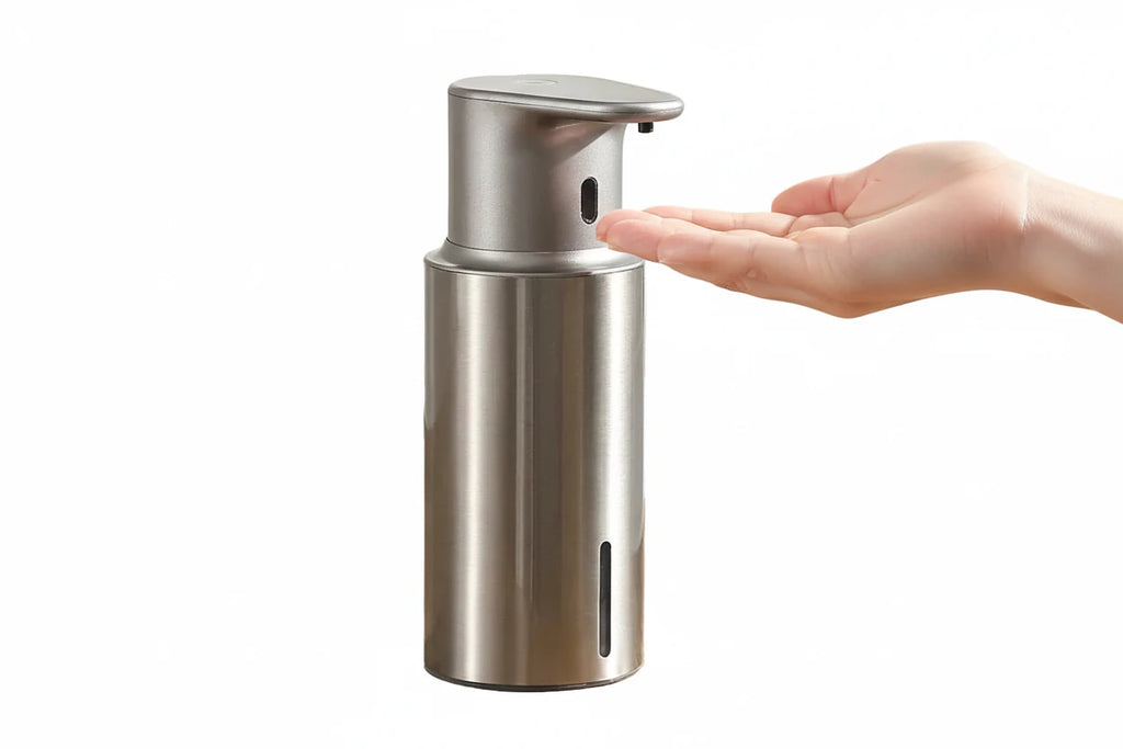 Automatic Soap Dispenser – 480ml 304 Stainless Steel, IPX7, Rechargeable