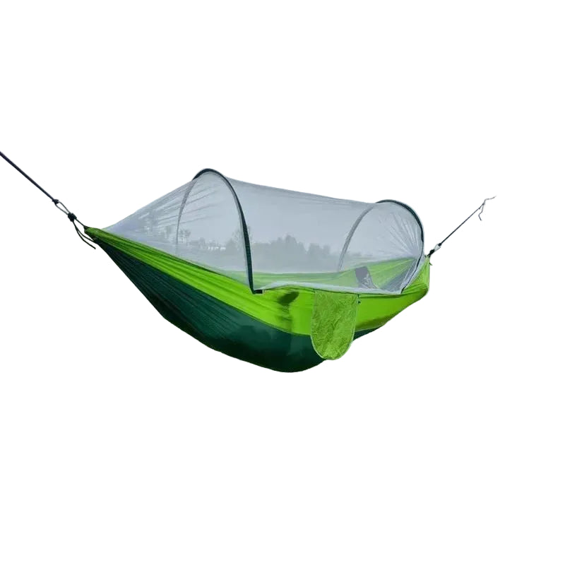Outdoor Camping Hammock with Mosquito Net – Portable Hanging Bed for Camping, Hiking & Backyard
