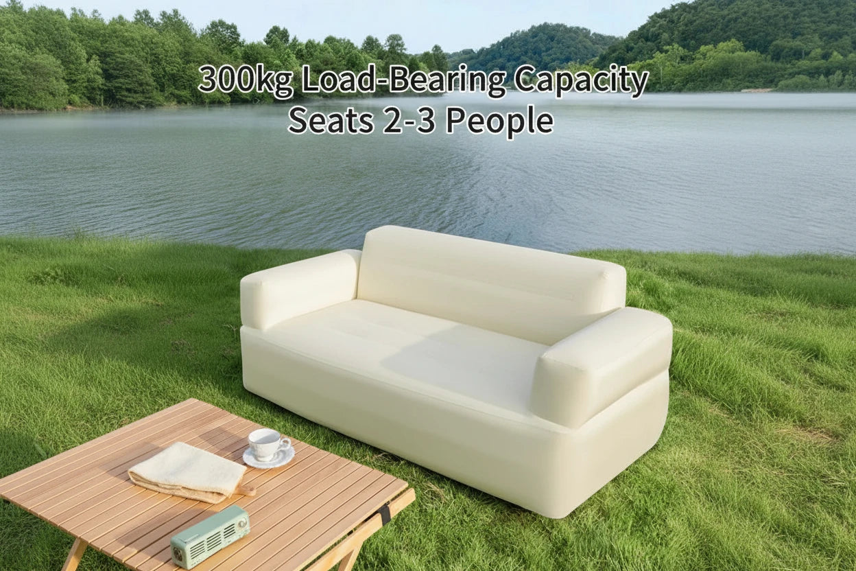 Lohas Camping Inflatable Air Sofa – Portable Waterproof Lazy Sofa for Camping, Picnic & Outdoor Relaxation