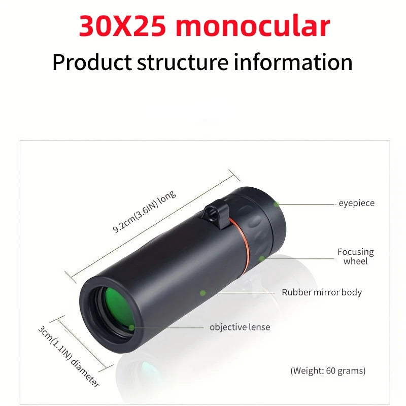 9000x25 HD Zoom Portable Powerful Binoculars Long Range BAK4 Telescope Jumelles Folding BAK4 Binoculars for Hunting Camping